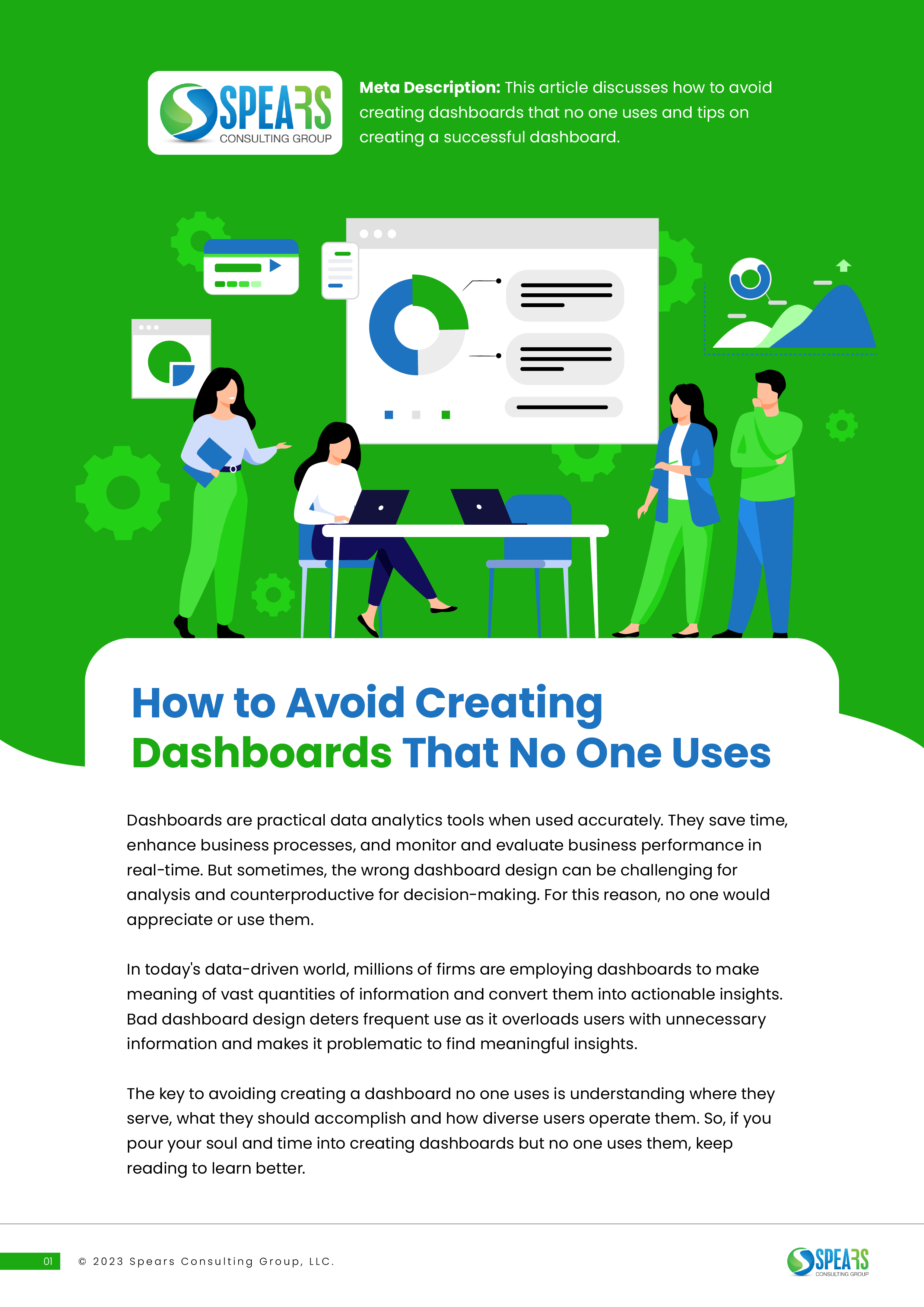 Avoid Creating Dashboards that No One Uses
